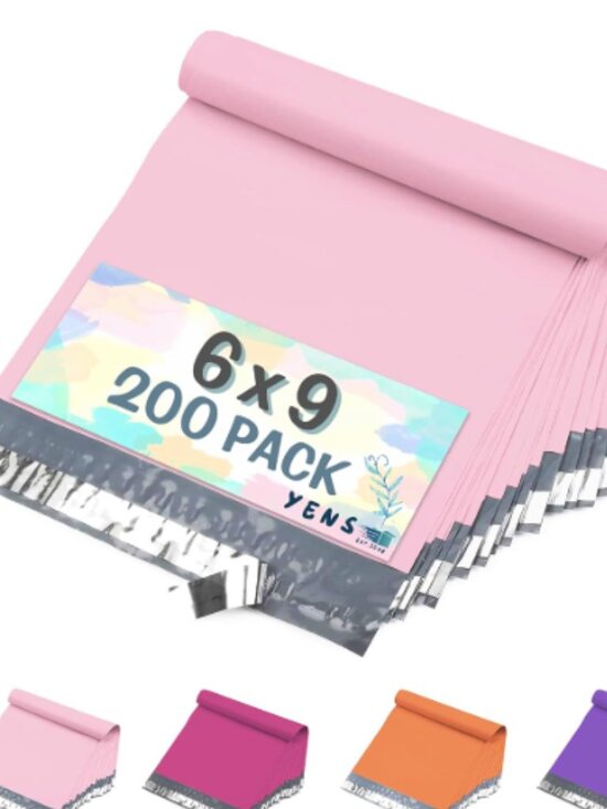 Other - 6x9 Pink Polymailers - Set of 25